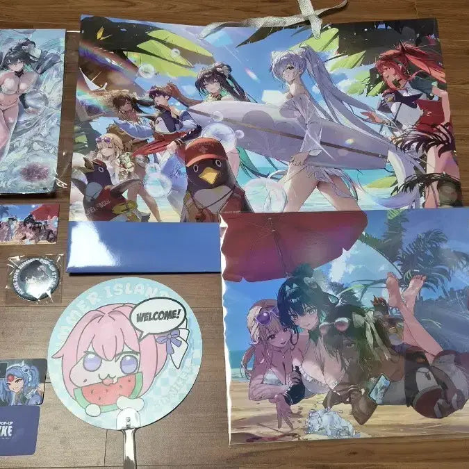 [BUNJANG] Nier: Automata The Hyundai Summer Pop-up Store 2026 Week 1 Bundle Set (Excluding Card Bonus) / 니케2026 여름 팝업 1, 2주차 입장&amp;구매특전(쥬얼2종, 홀로카드제외)일괄