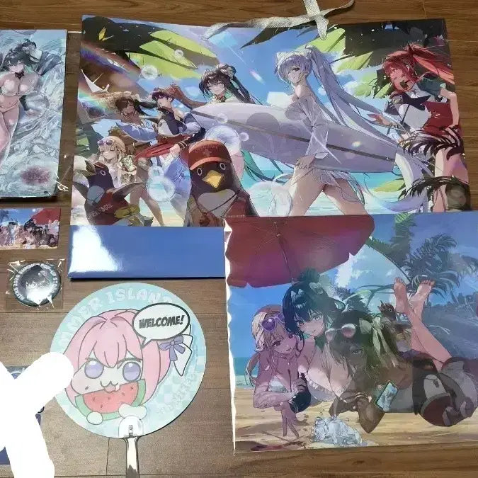 [BUNJANG] Nier: Automata The Hyundai Summer Pop-up Store 2026 Week 1 Bundle Set (Excluding Card Bonus) / 니케2026 여름 팝업 1, 2주차 입장&amp;구매특전(쥬얼2종, 홀로카드제외)일괄