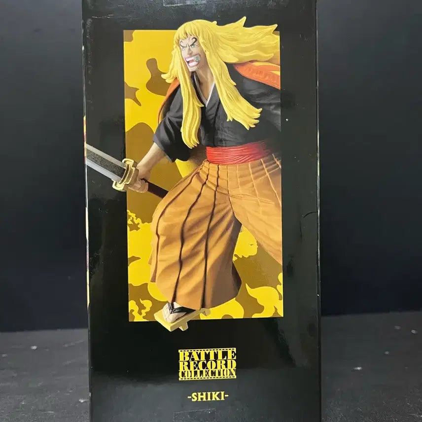 [BUNJANG] Banpresto One Piece Shiki Figure Battle Record Collection (Sealed) / 미개봉 반프레스토 원피스 금사자시키 피규어 시키 배틀 레코드 컬렉션