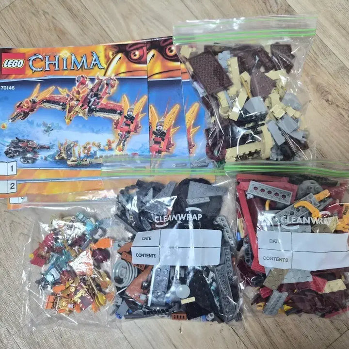 [BUNJANG] LEGO Legends of Chima 70146 Phoenix Fire Temple / 급처) 레고 키마 70146 불사조 불의 신전