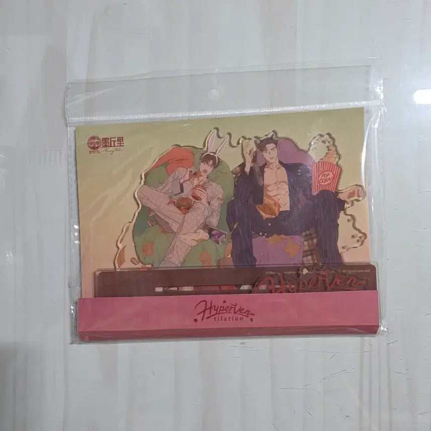 [BUNJANG] Mercury Studio x Gwahugaeum Moobinaite Acrylic Stand - Sealed / 미개봉/ Mercury Studio x 과호흡 아크릴 스탠드-무비나이트 뿡빵뀨