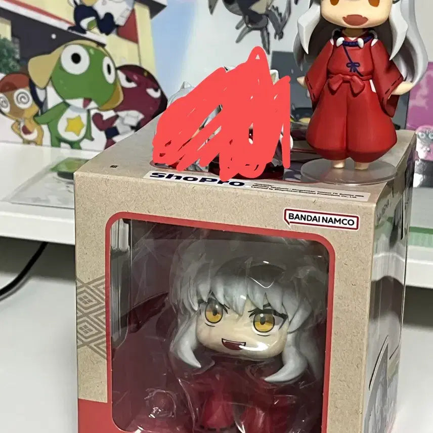 [BUNJANG] Inuyasha Lookup Figure &amp; Good Smile Company Figure Bundle Set (Sealed) / 급전) 특전 미개봉 이누야샤 룩업+굿스마일