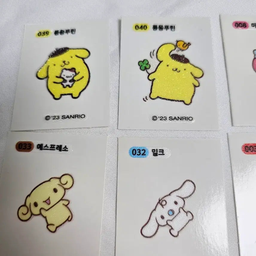 [BUNJANG] Sanrio Sticker Bundle Set / 산리오 띠부씰 산리오 스티커 일괄 세트