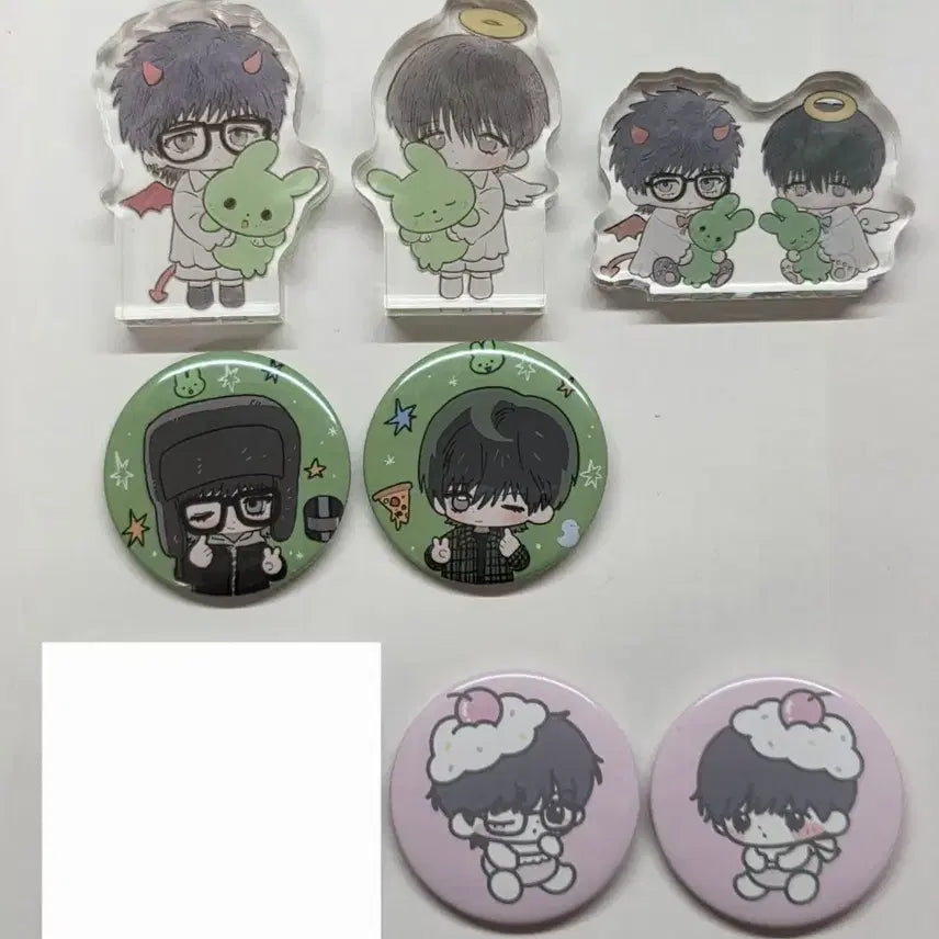 [BUNJANG] Happy Together Seungjun Lucky Draw Bundle Set Pin Button / 햎투 해피투게더 승쟹 비공굿 코롯토, 뱃지(핀버튼) 원가 미만 일괄양도