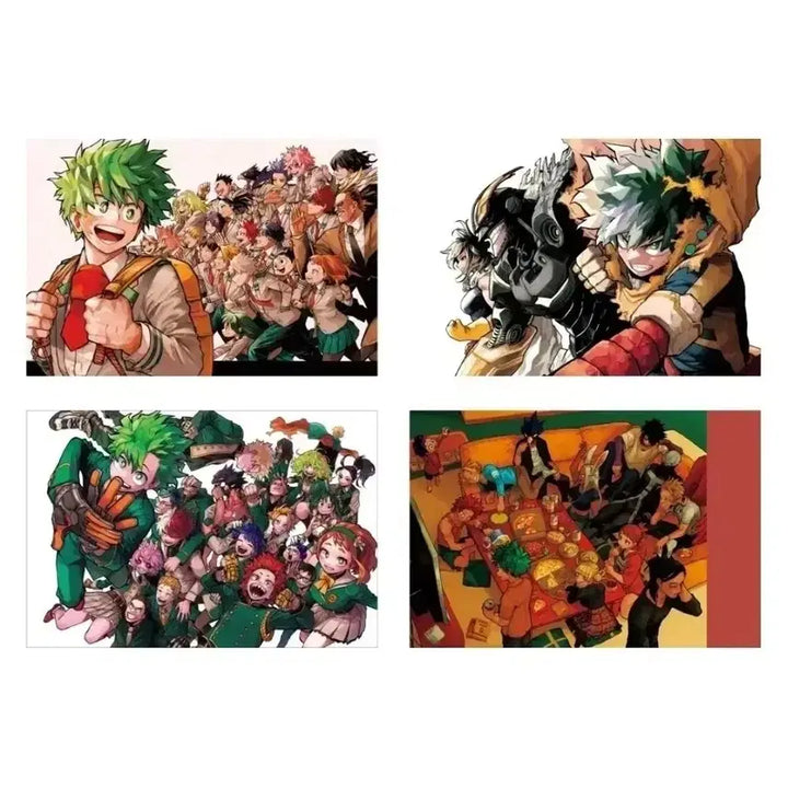 [BUNJANG] My Hero Academia Original Art Exhibition Clear Case Postcard Set (8 Cards) / (미개봉)히로아카 원화전 클리어케이스 엽서 8장 세트 미도리야 바쿠고 쇼토 나의히어로아카데미아 나히아