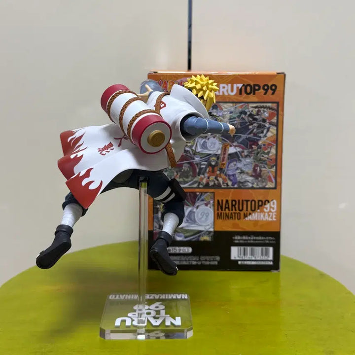 [BUNJANG] Banpresto Minato Namikaze Figure + Clear Base / 나루토 99 반프레스토 미나토 피규어 + 투명발판