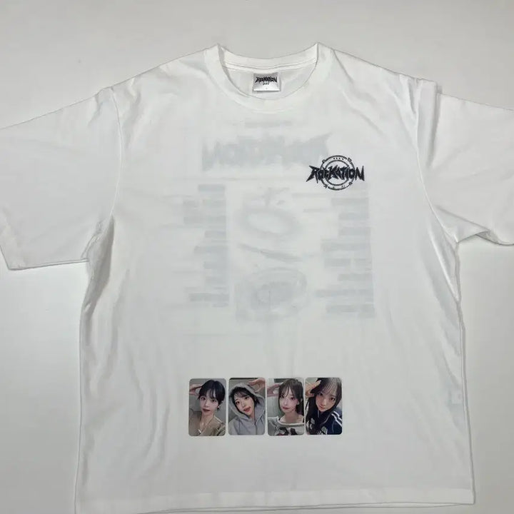 [BUNJANG] VICTON Location T-Shirt + Seungsik POB Photocard Set / qwer 굿즈 락케이션 티셔츠 + 미공포 포카 한세트