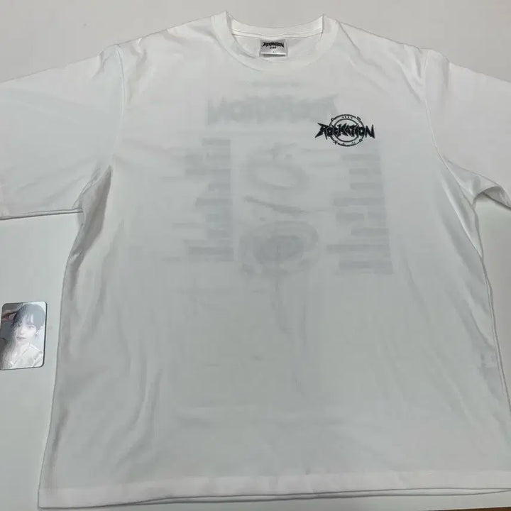 [BUNJANG] VICTON Location T-Shirt + Seungsik POB Photocard Set / qwer 굿즈 락케이션 티셔츠 + 미공포 포카 한세트