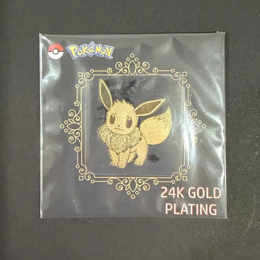 [BUNJANG] Pokemon 24K Gold Foil Stickers 49 Types (Excluding Mew) / 포켓몬 24K 금박 띠부씰 49종 (뮤 X)