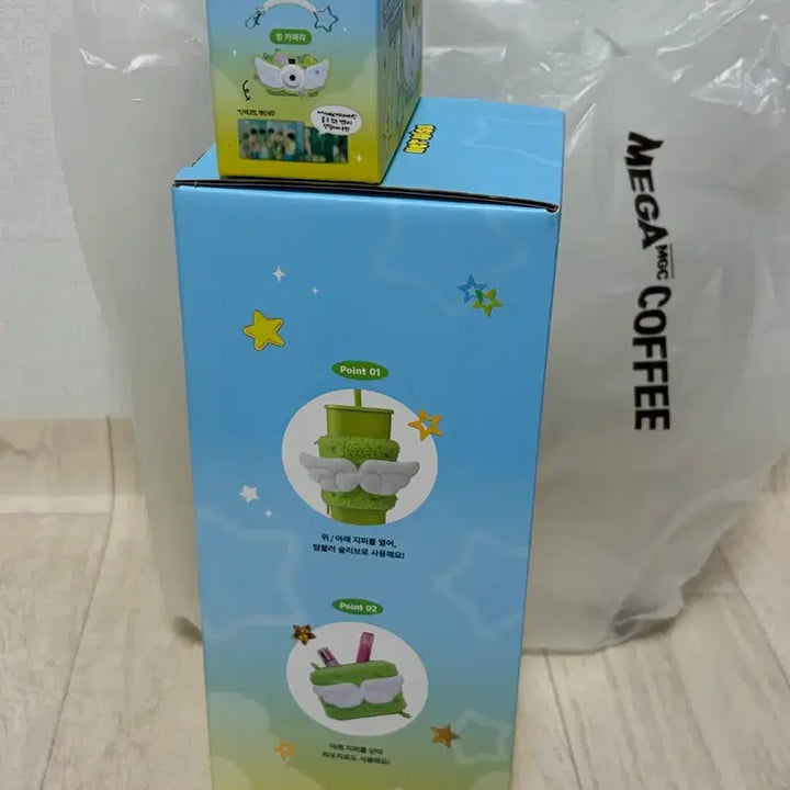 [BUNJANG] NCT WISH Megacoffee Tumbler Set + Camera Keyring Bundle Set (Sealed) / (미개봉) 메가커피 엔시티위시 텀블러 세트+카메라키링 일괄 NCT WISH