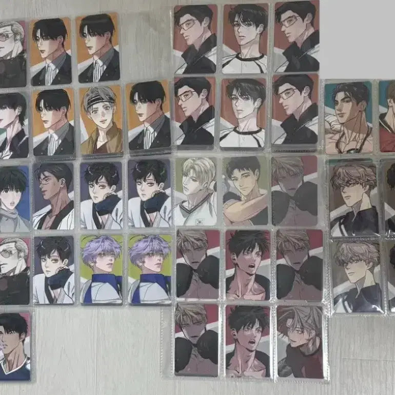 [BUNJANG] Team Rezin Collection Photocard Bundle Set 48 pcs / 팀레진 컬렉션포토카드 컬포 48장 일괄 양도 징크스 주재경 김단 원가이하