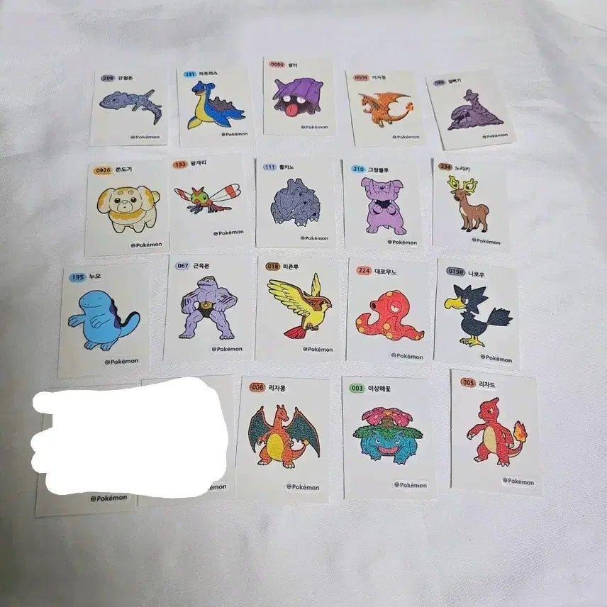 [BUNJANG] Pokemon Sticker Collection / 개별) 포켓몬스터 띠부씰 포켓몬 띠부씰 스티커