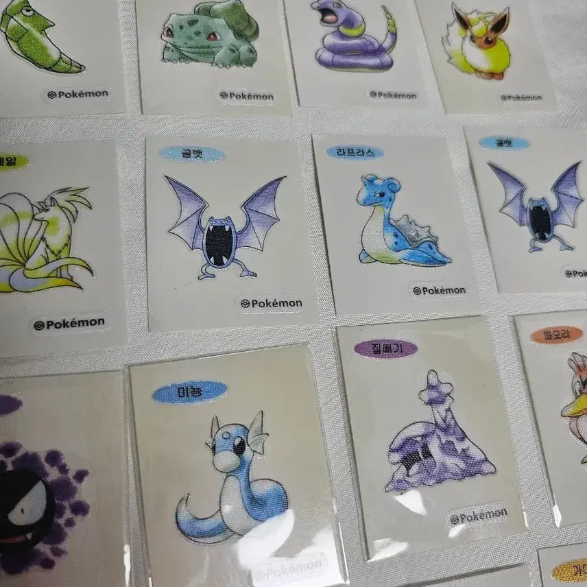 [BUNJANG] Pokémon 30th Anniversary 띠부씰 Sticker Bundle Set / (일괄) 포켓몬스터 30주년 띠부씰 포켓몬 띠부씰 스티커 일괄 세트