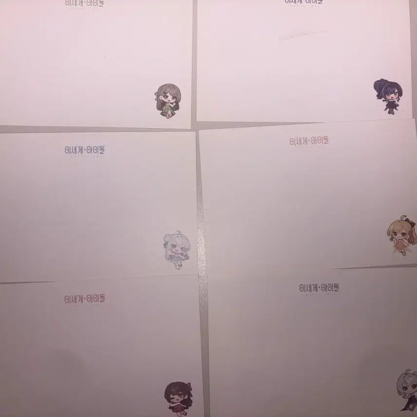 [BUNJANG] 2D A Space K-Pop Idol Group Postcard / 두찜 이세돌 엽서