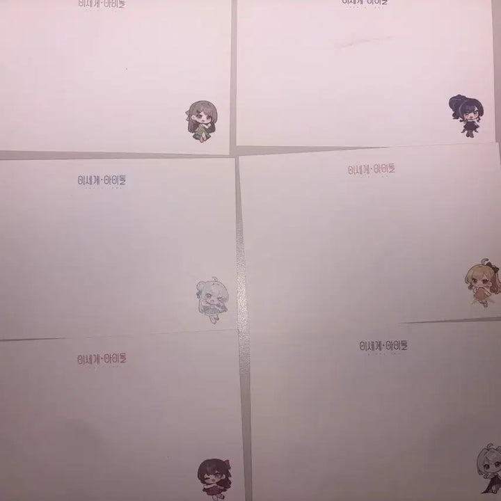 [BUNJANG] 2D A Space K-Pop Idol Group Postcard / 두찜 이세돌 엽서