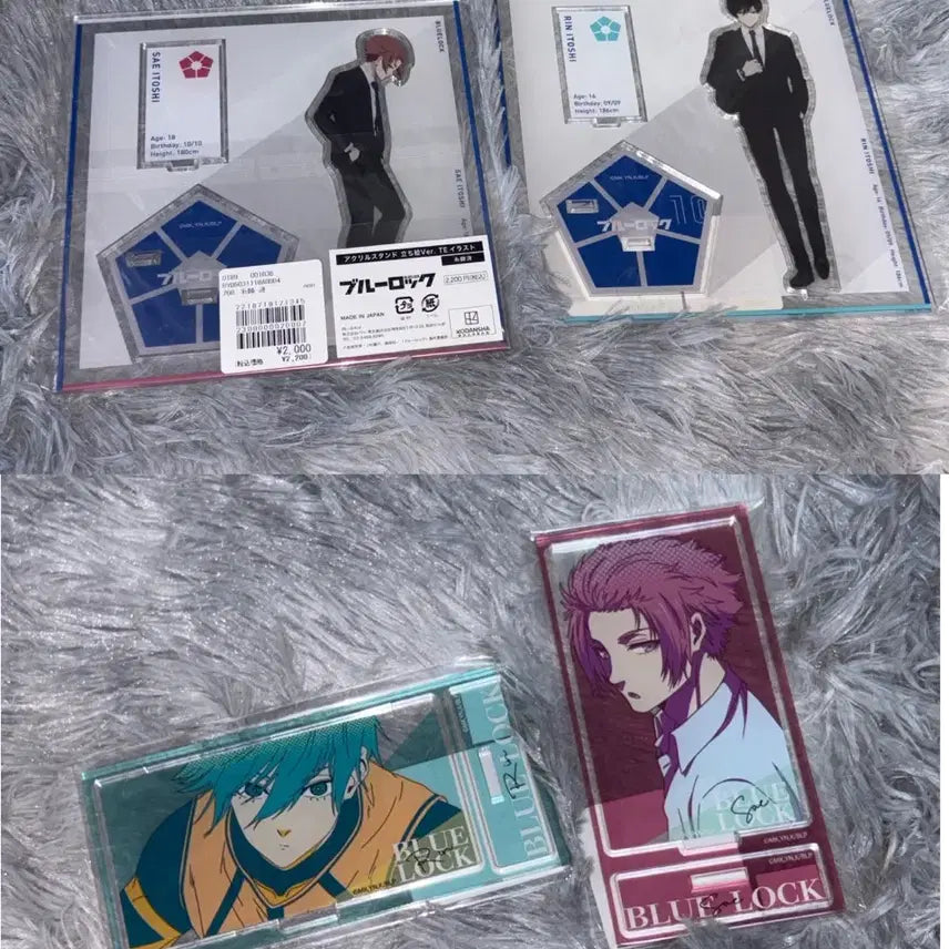 [BUNJANG] Blue Lock Itoshi Sae / Itoshi Rin Baseyard Pop Tone Acrylic Bundle Set / 블루록 이토시 사에/이토시 린 베이스야드, Pop tone 아크릴 일괄