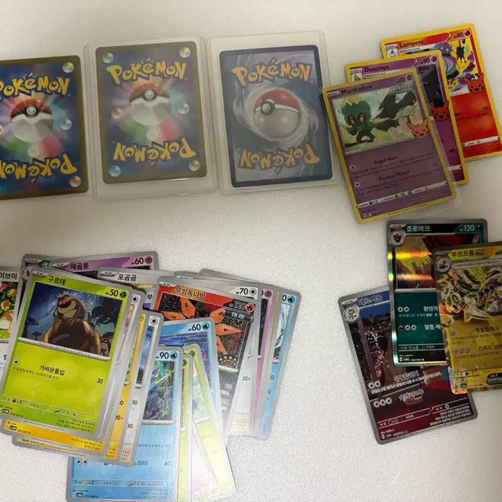[BUNJANG] Pokemon Cards: Strawberry Chu &amp; Phantom (Includes Bonus Cards) / 포켓몬 카드 딸기츄+팬텀 (+서비스 카드들)