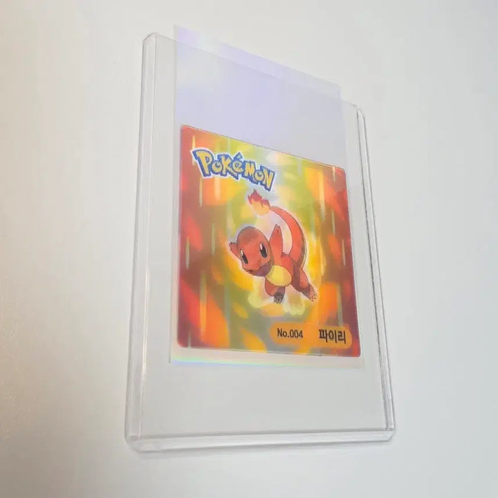 [BUNJANG] Pokemon Lenticular Chip Card Charmander / 포켓몬 렌티큘러 칩 카드 파이리