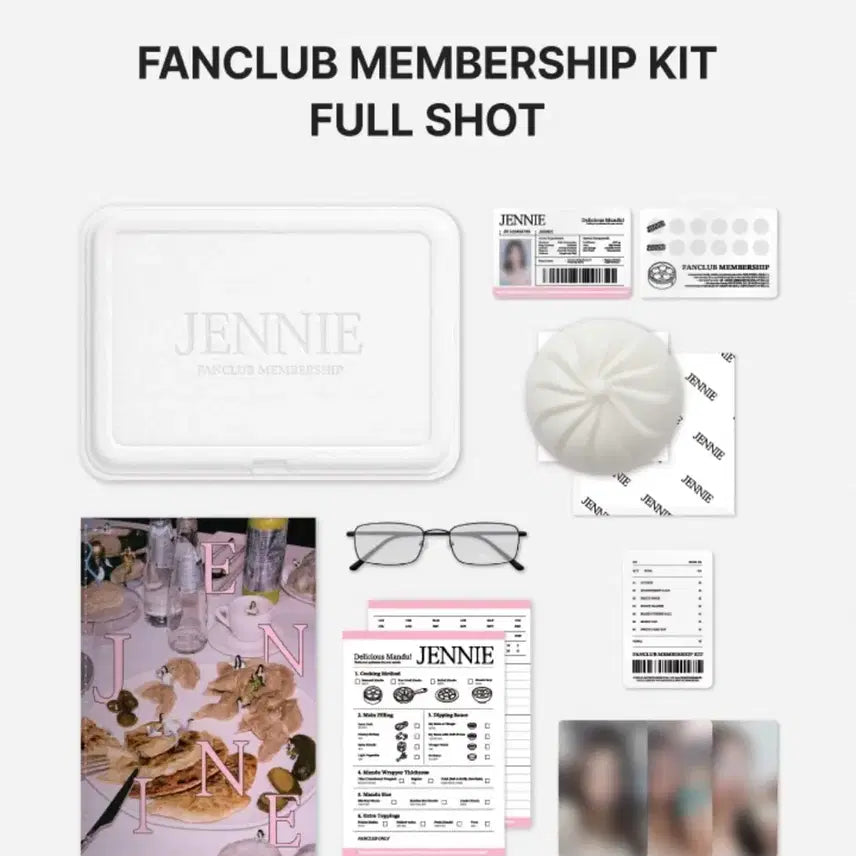 [BUNJANG] BLACKPINK Jennie Membership Kit / 제니 멤버십 키트 JENNIE MEMBERSHIP KIT