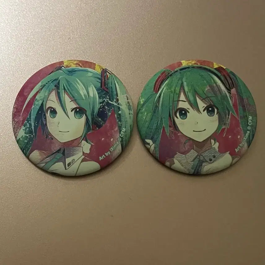 [BUNJANG] Hatsune Miku Matte Can Badge / 하츠네 미쿠 캔뱃지 판매