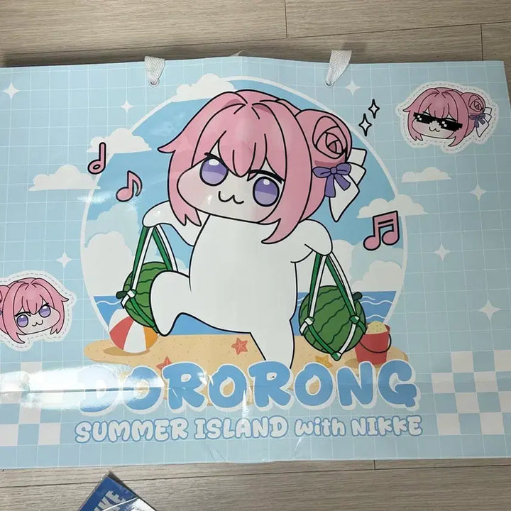 [BUNJANG] Goddess of Victory: NIKKE 2026 The Hyundai Summer Pop-up Store 1st Week Illustration Shopping Bag / 승리의 여신 니케 2026 더 현대 여름 팝업 특전 1주차 일러스트 쇼핑백 종이백 가방 3만원