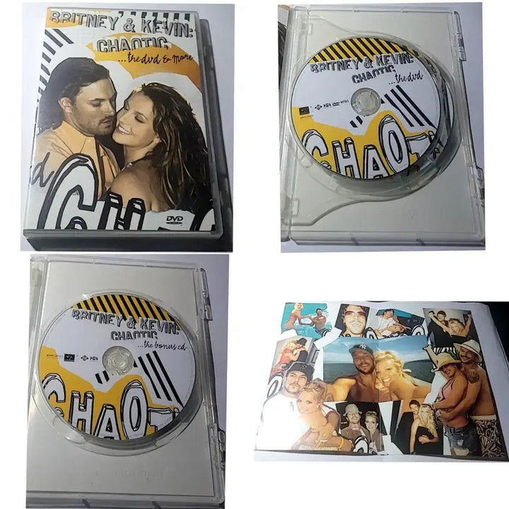 [BUNJANG] Britney Spears Chaotic DVD &amp; CD Set / [싸게팔아요/상태 최상] 브리트니 스피어스 Britney spears DVD CD