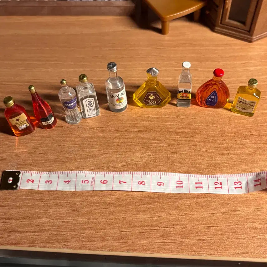 [BUNJANG] Miniature Liquor Bottle Set / 미니어처 위스키 양주 술병 세트
