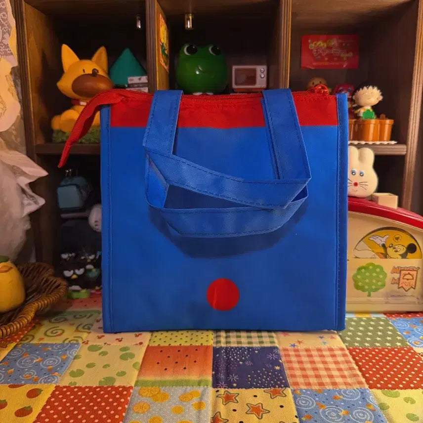 [BUNJANG] Doraemon Anywhere Door Mini Tote Bag with Cooler Pack / 도라에몽 어디로든 문! 보냉팩 포함 미니 토트백
