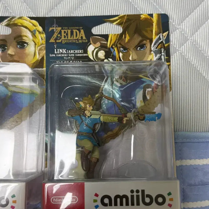 [BUNJANG] The Legend of Zelda Amiibo Figures Set (Link, Zelda, Revali) - Breath of the Wild - Sealed / 젤다의 전설 아미보 피규어 3종 야생의 숨결 야숨 링크 활 젤다 리발 미개봉
