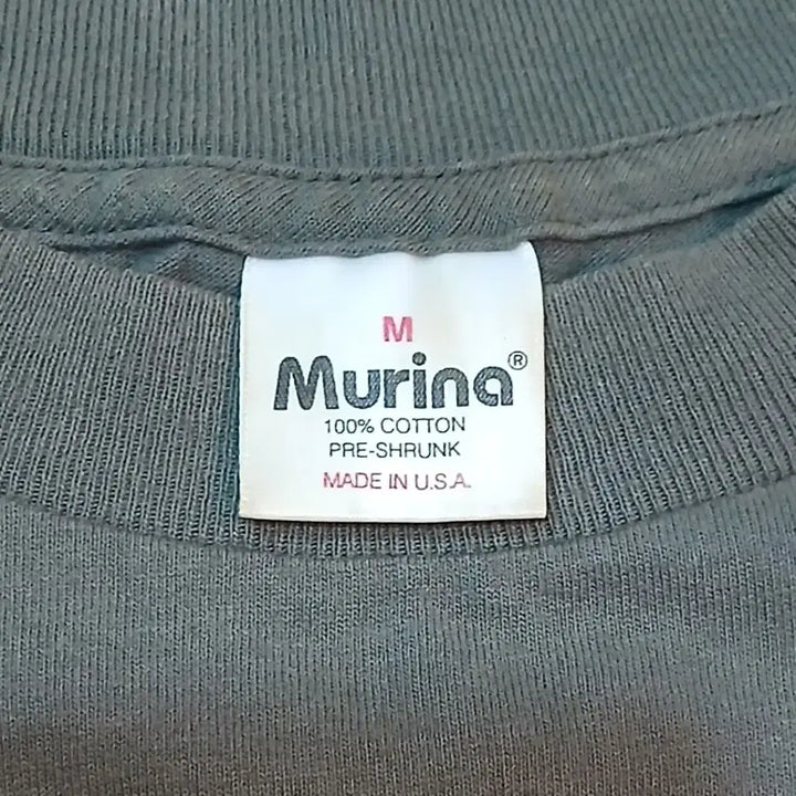 [BUNJANG] Metallica 1998 Korea Tour Official Band T-Shirt (Khaki) / 메탈리카 98 내한공연 공식  밴드 티셔츠  카키