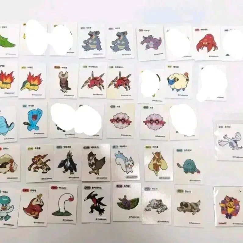 [BUNJANG] Pokemon Gen 2 Stickers (Ttibbo Seal) - Purchase Listing / 포켓몬 2세대 띠부씰 구매합니다.