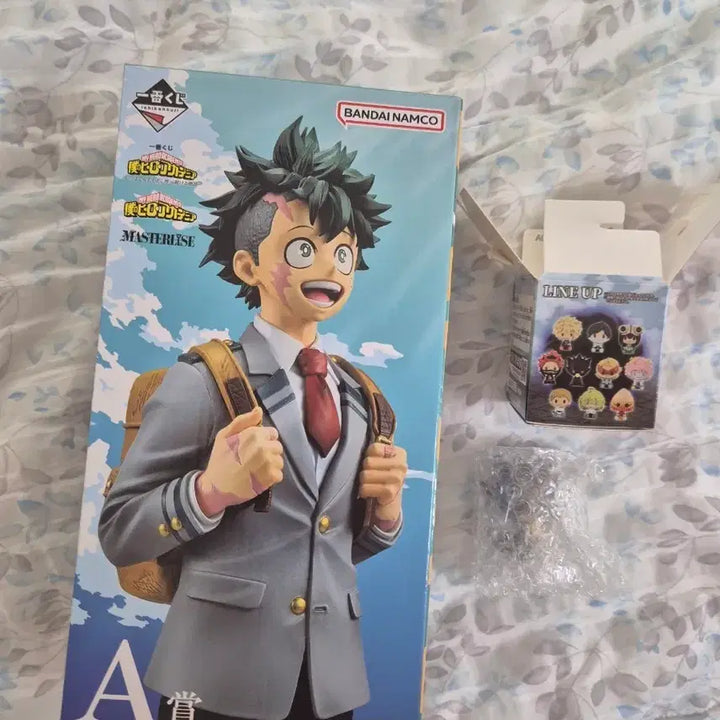 [BUNJANG] My Hero Academia Ichiban Kuji A Prize Izuku Midoriya Figure (+ Fumikage Tokoyami Chokonokko) / 나히아 제일복권 A상 미도리야 데쿠 피규어(+토코야미 초코노코)