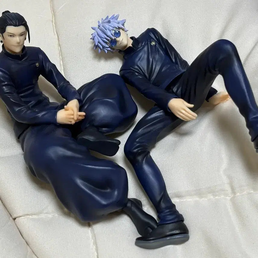 [BUNJANG] Jujutsu Kaisen Chokonose Gojo Satoru &amp; Geto Suguru Noodles Stopper Figures Bundle Set / 박스o 주술회전 희옥옥절 쵸코노세 고전 고죠 게토 누들스토퍼 일괄
