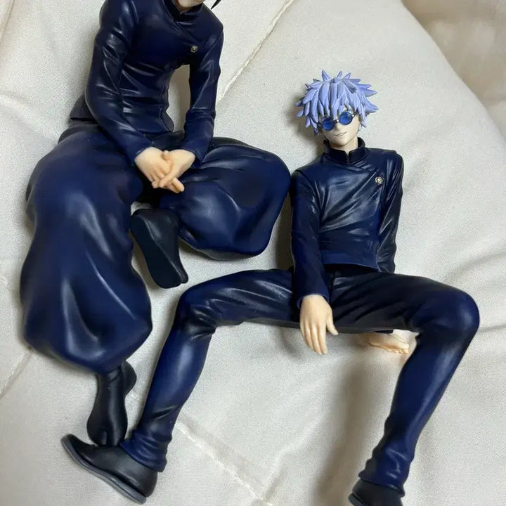 [BUNJANG] Jujutsu Kaisen Chokonose Gojo Satoru &amp; Geto Suguru Noodles Stopper Figures Bundle Set / 박스o 주술회전 희옥옥절 쵸코노세 고전 고죠 게토 누들스토퍼 일괄