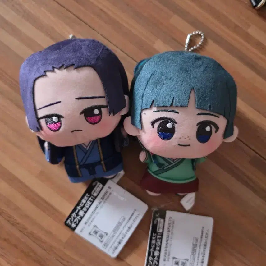 [BUNJANG] The Apothecary Diaries Chibi Plush Set (MaoMao &amp; Jinshi) - New / 약사의혼잣말 치비구루미