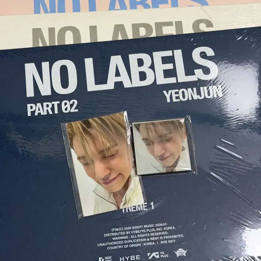 [BUNJANG] TXT Yeonjun NO LABELLES PART.2 Unsealed Album Bundle Set with Weverse POB / 연준 앨범 미개봉세트 위버스특전포함 노레이블즈파트투 NO LABELS PART