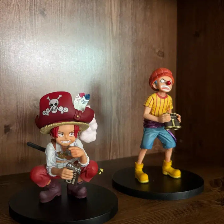 [BUNJANG] One Piece Shanks &amp; Buggy Children DXF Figure Set / 원피스 dxf샹크스 버기 칠드런 피규어 세트 일괄