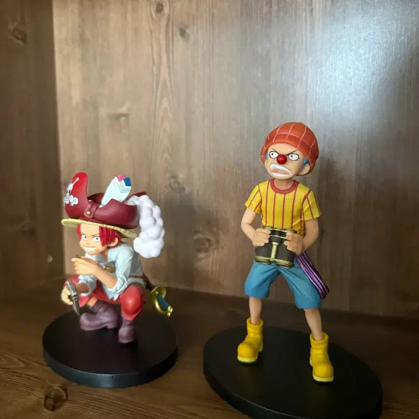 [BUNJANG] One Piece Shanks &amp; Buggy Children DXF Figure Set / 원피스 dxf샹크스 버기 칠드런 피규어 세트 일괄