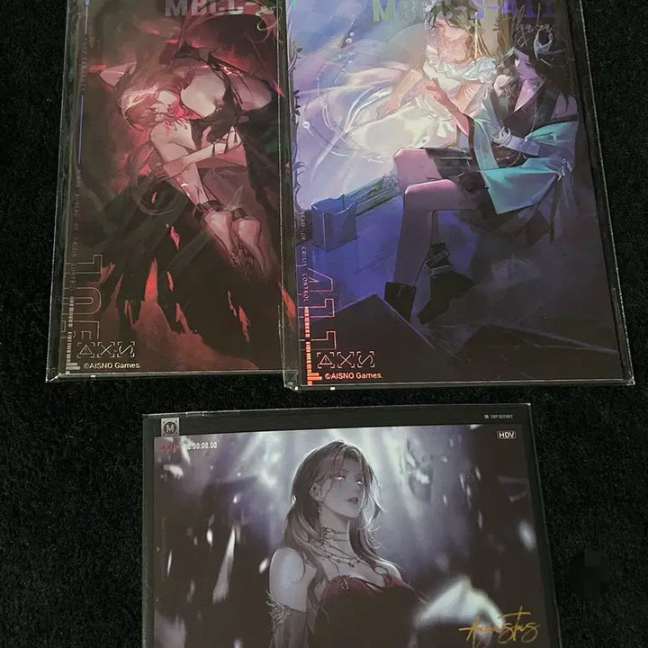 [BUNJANG] Mugimido August Jasmine Talia Jeonnak CG Postcard Bundle Set / 무기미도 아우구스트 자스민 탈리아 전낙  cg 엽서 일괄