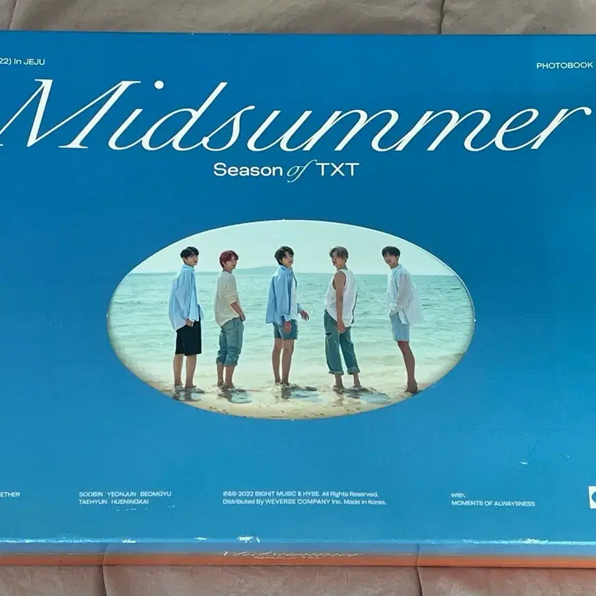[BUNJANG] TXT Midsummer Season Photobook / 투바투 미드써머 투모로우바이투게더 포토북 Midsummer Season of TXT