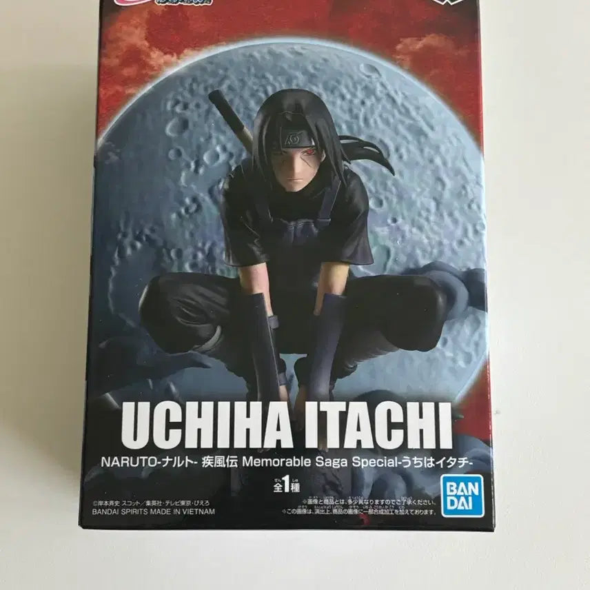 [BUNJANG] Banpresto Naruto Uchiha Itachi Memorables Saga Figure (Simply Opened) / 반프레소 나루토 우치하 이타치 메모러블 사가 피규어 단순개봉