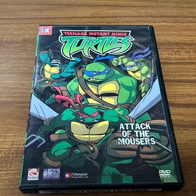 [BUNJANG] Ninja Turtles: Attack of the Mousers DVD (North American Release) / 북미판-닌자거북이 - Attack of the Mousers DVD