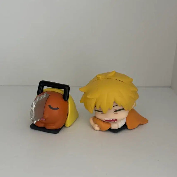 [BUNJANG] Chainsaw Man Onemutan Denji &amp; Pochita Figure Bundle / 체인소맨 오네무탄 덴지 포치타 피규어 일괄