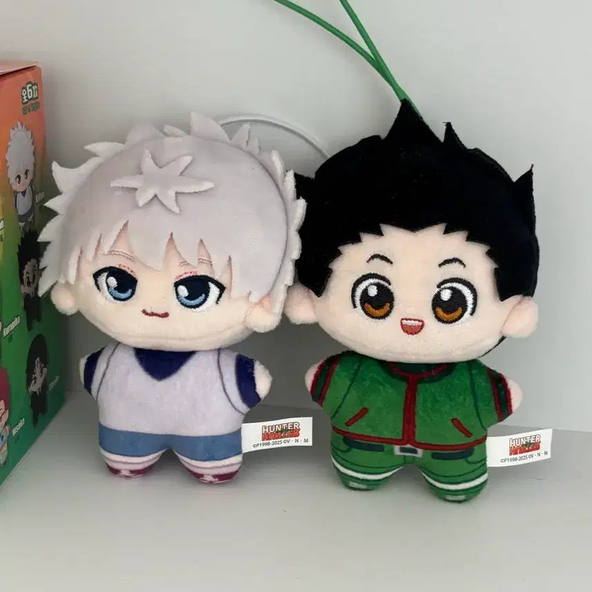 [BUNJANG] Hunter x Hunter Gon &amp; Killua Plush Doll Bundle Set / 헌터x헌터 헌터헌터 곤 키르아 눌셋 인형 일괄