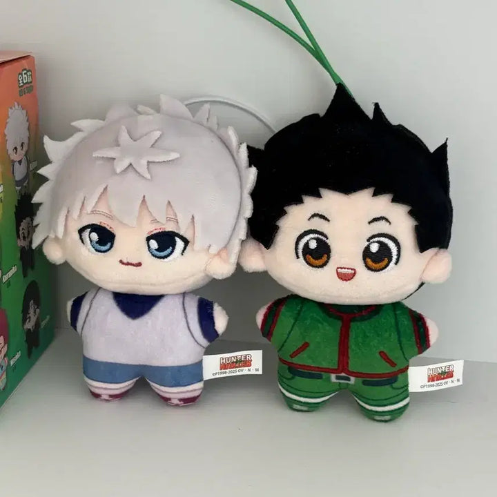 [BUNJANG] Hunter x Hunter Gon &amp; Killua Plush Doll Bundle Set / 헌터x헌터 헌터헌터 곤 키르아 눌셋 인형 일괄