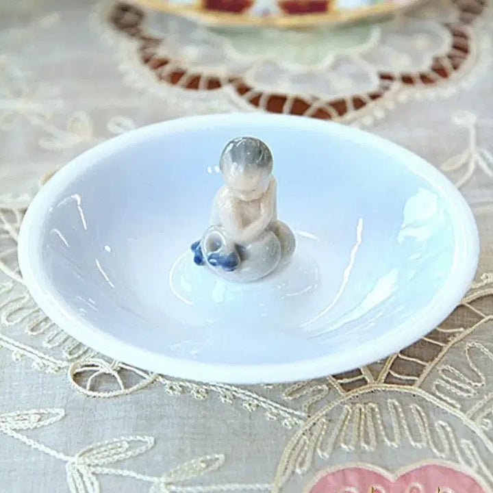 [BUNJANG] Antique Royal Copenhagen 3231 Mermaid Trinket Dish / 앤틱 덴마크 로얄코펜하겐 3231 Mermaid 트링킷 디쉬