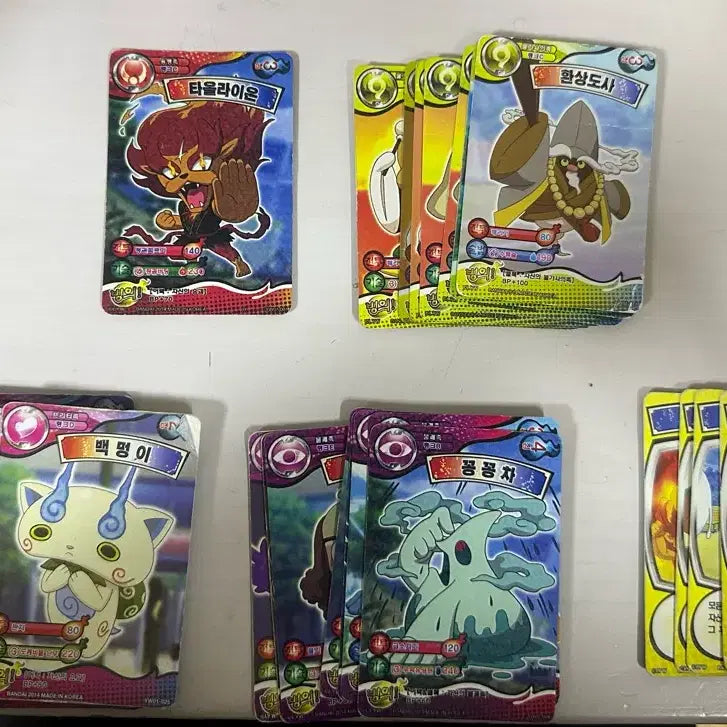 [BUNJANG] Yo-kai Watch Cards (39 pcs) / 요괴워치 카드 판매