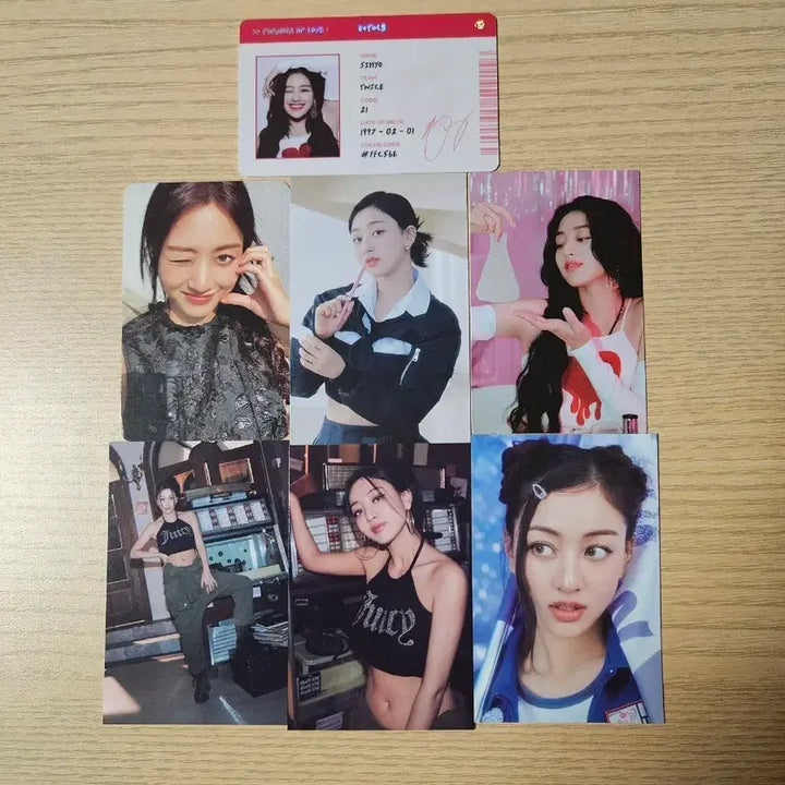 [BUNJANG] TWICE Jihyo Photocard / 트와이스 지효 포토카드