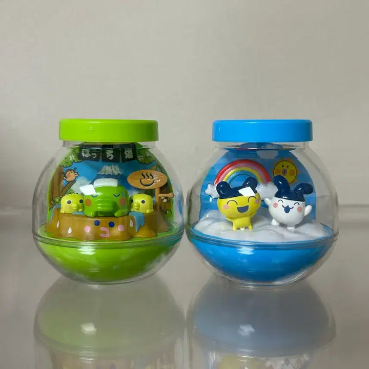 [BUNJANG] Tamagotchi Terrarium Gacha Set: Kuchipatchi, Guguchipatchi, Mimitchi, Mametchi / 다마고치 테라리움 가챠 주댕치 구치파치 미미치 마메치