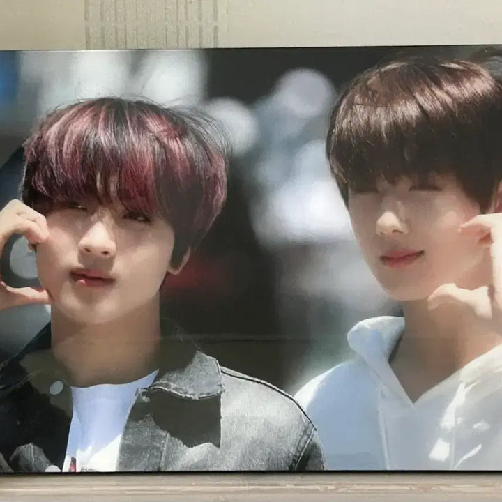 [BUNJANG] NCT Dream Jisung Haechan A4 Frame / 엔시티 드림 nct dream 지성 해찬 액자 프레임 a4사이즈